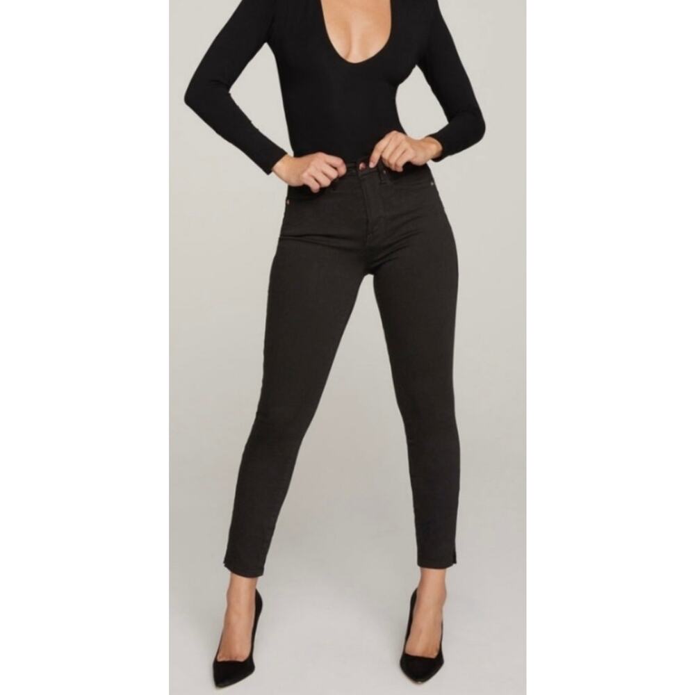 Good American Black Skinny Jeans Women’s Size 30